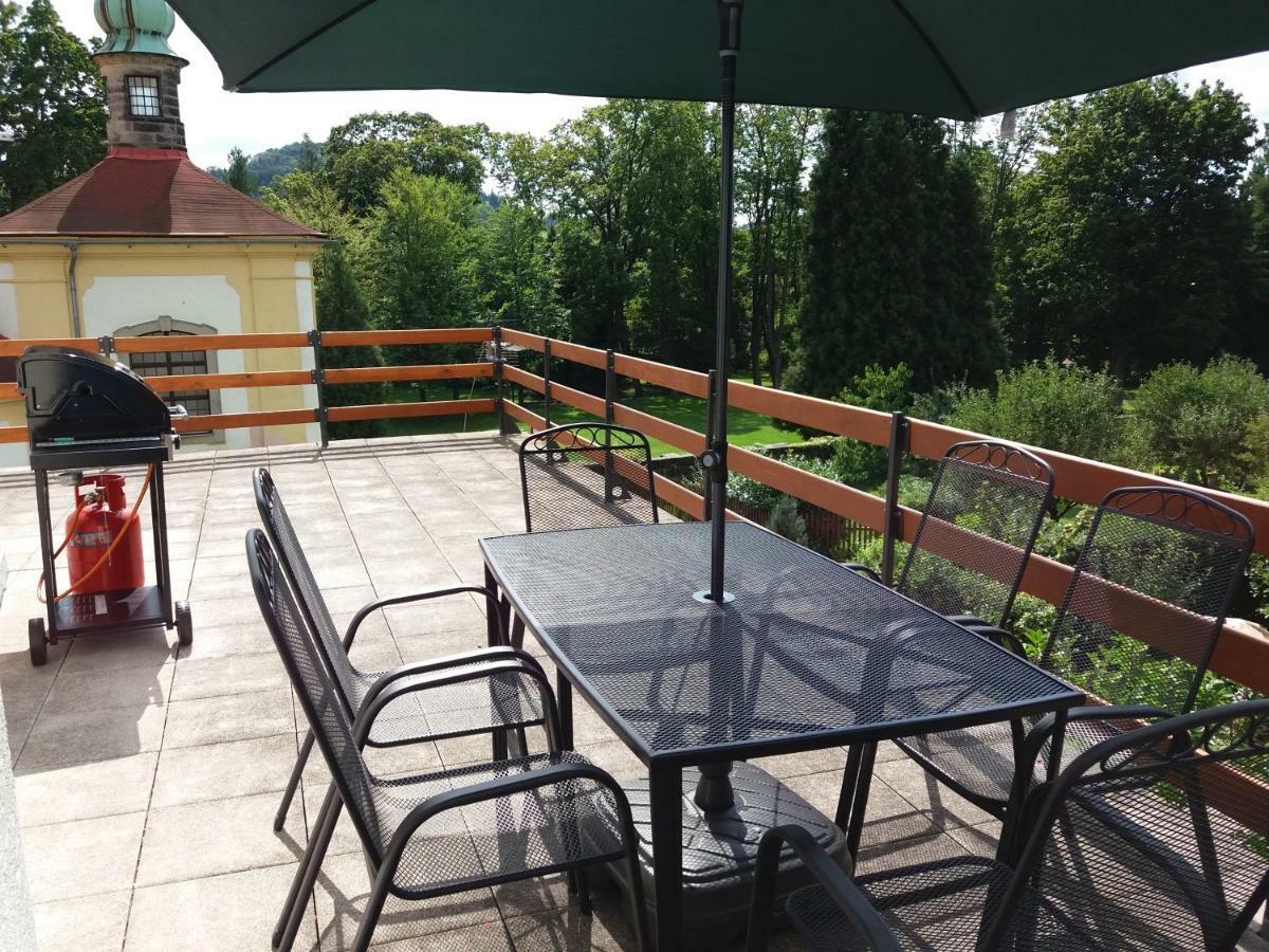 Apartmany U Marianske Kaple Česká Kamenice Dış mekan fotoğraf